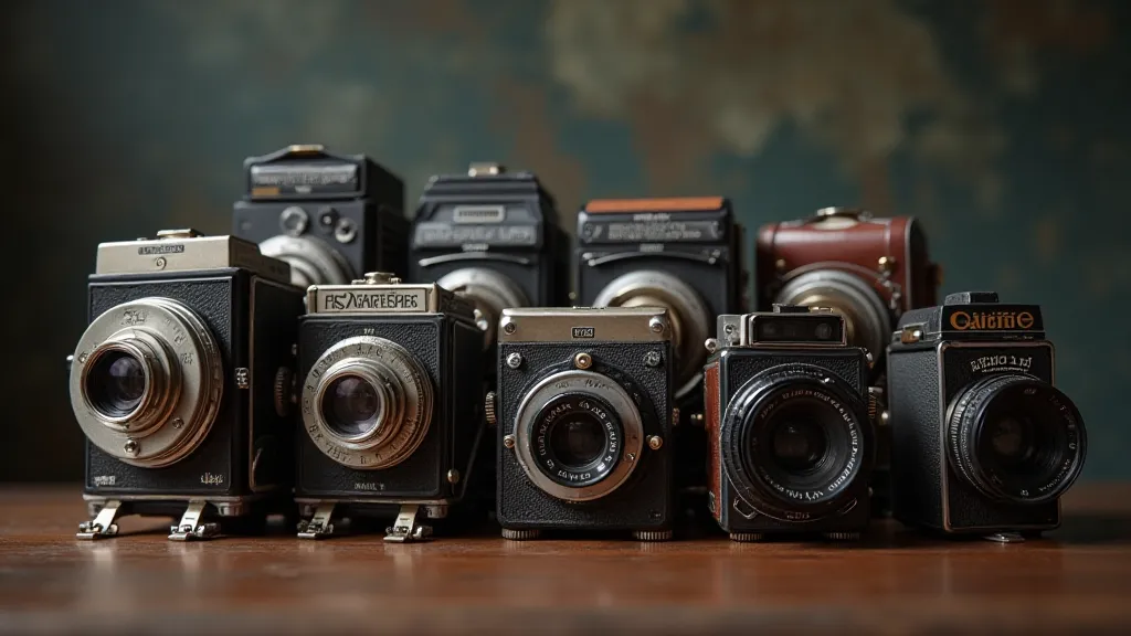 Antique camera collection