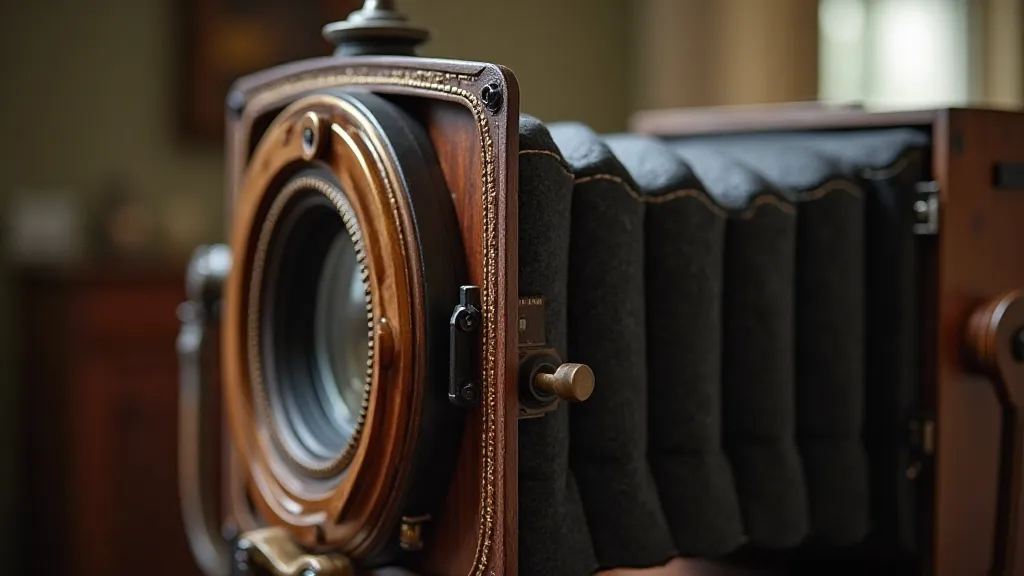 Antique camera bellows
