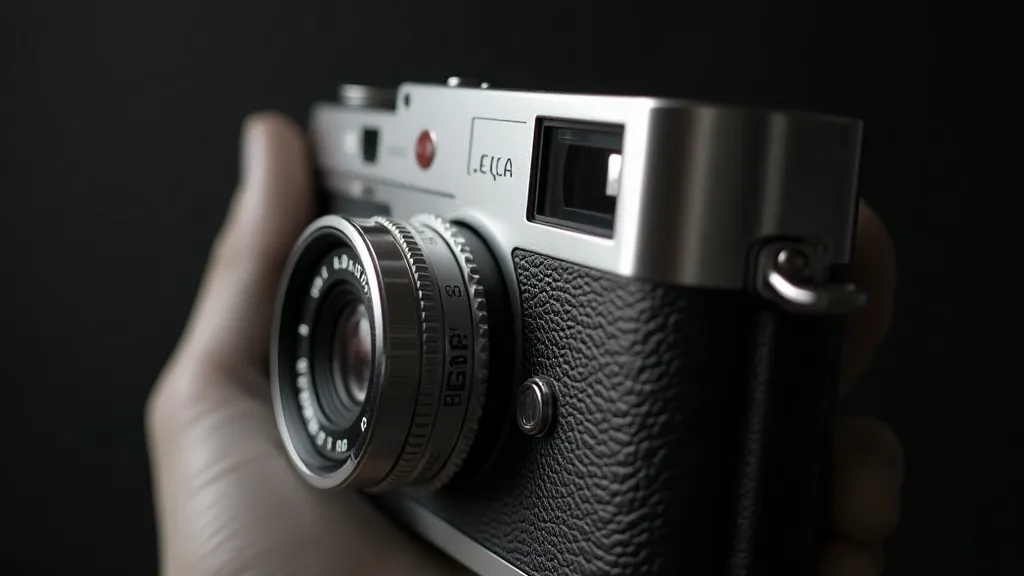 Leica IIIC camera close-up