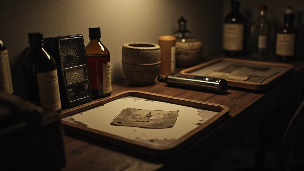 Vintage darkroom